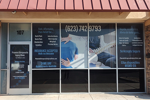 Clinic in Tolleson AZ of Chiropractor Servicing Residents Involved in Motor Vehicle Accidents