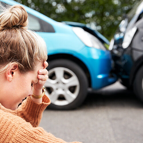 Lady Involved in an Accident Around Phoenix and Tolleson AZ In Need of Chiropractic Services